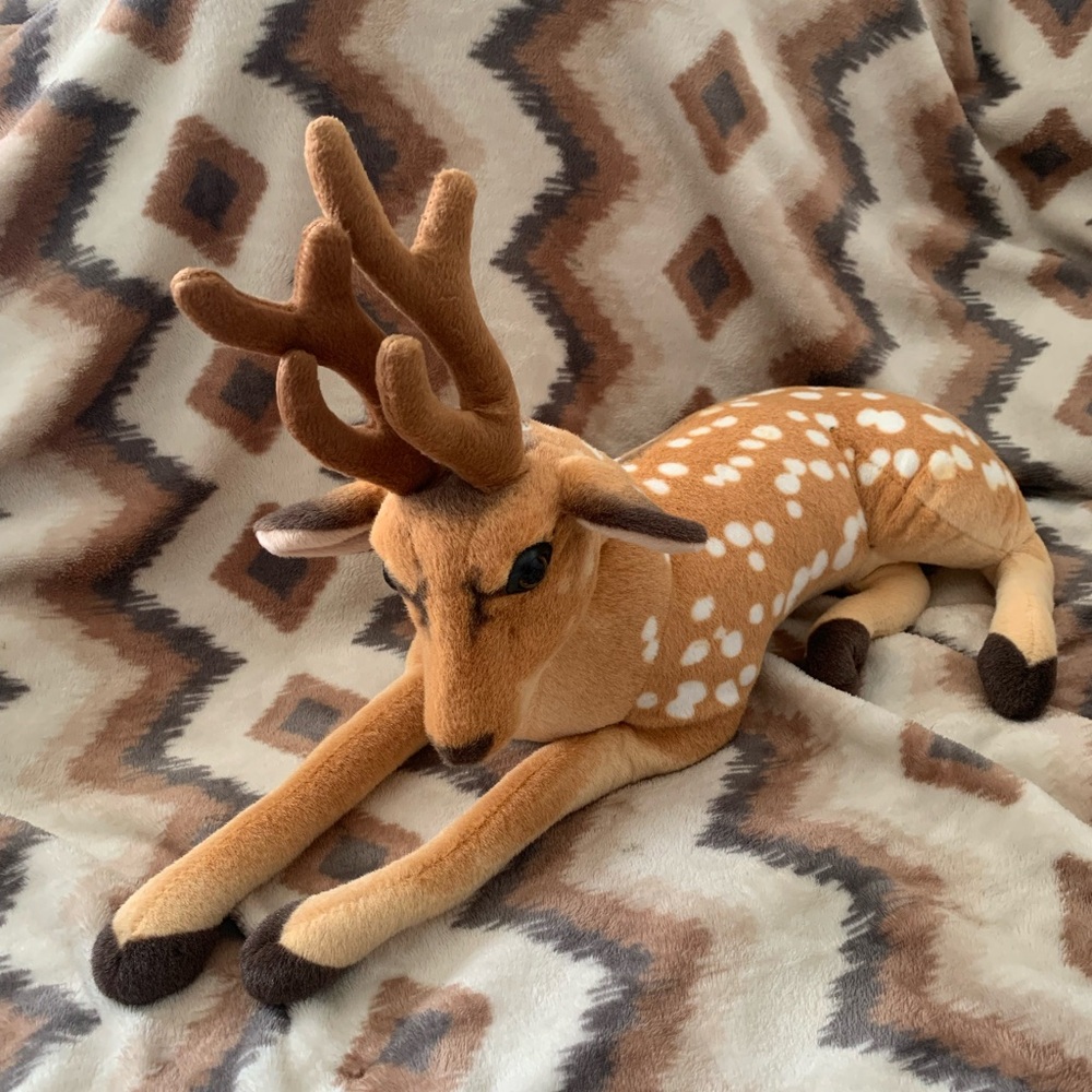 Christmas Collection by Jingles Giant Deer 24” Inch Stuffed Animal Plush Toys